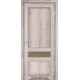 Двери Корфад CL-07 Дуб нордик, стекло сатин бронза+М1
