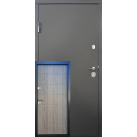 Вхідні двері Qdoors Горизонталь метал/МДФ Стандарт