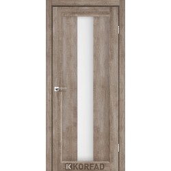 Дверь PR-10 Венге + стекло сатин белый