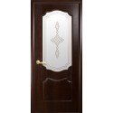 Дверь межкомнатная "Вензель" - Золотая ольха (рисунок Р1)